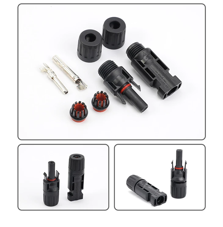 Conector MC4 para cable fotovoltaico