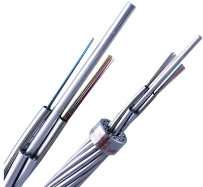 Cable OPGW para cables de tierra de energía aérea