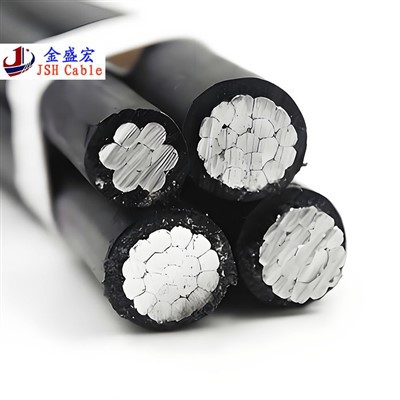 Cable aéreo con aislamiento Xlpe de núcleo de aluminio ABC